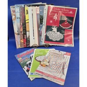 Vintage Beginning Knitting Booklets Mixed Lot of 9